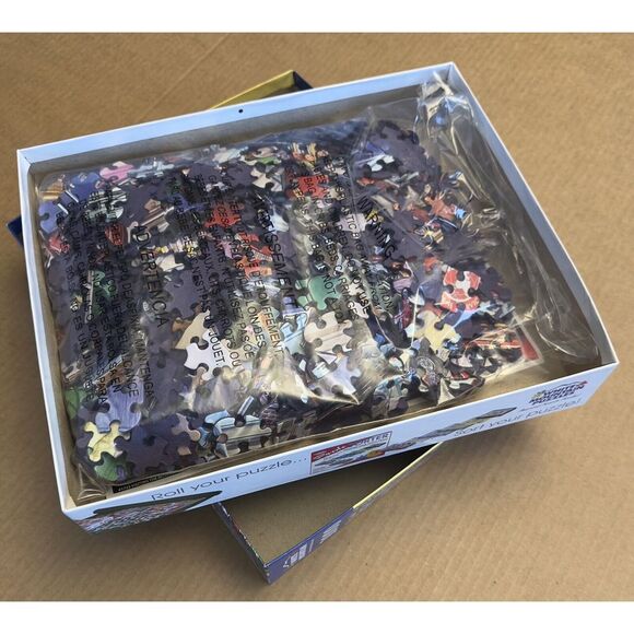 White Mountain Visiting The Museum 1000 piece jigsaw puzzle #1723 Complete - Picture 5 of 5